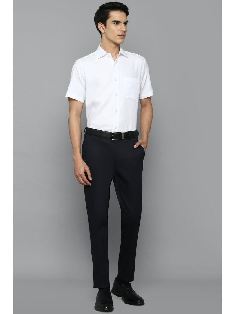 CK Dark Black Men’s Trouser | Slim Fit Cotton Blend | Cristal Kart