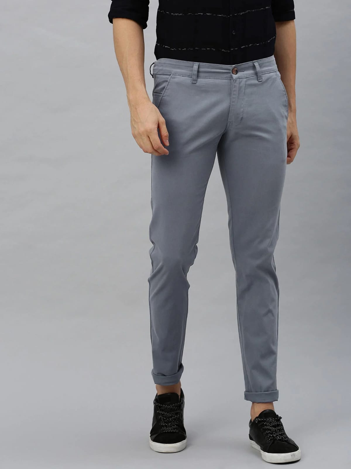CK Grey Men’s Trouser | Premium Cotton Blend | Cristal Kartser for men