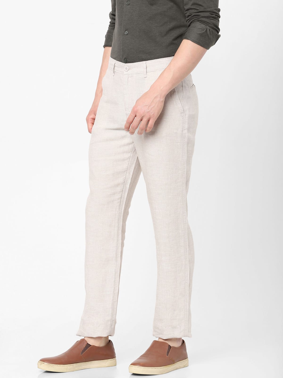 CK Light Color Men’s Trouser | Casual Slim Fit | Cristal Kart