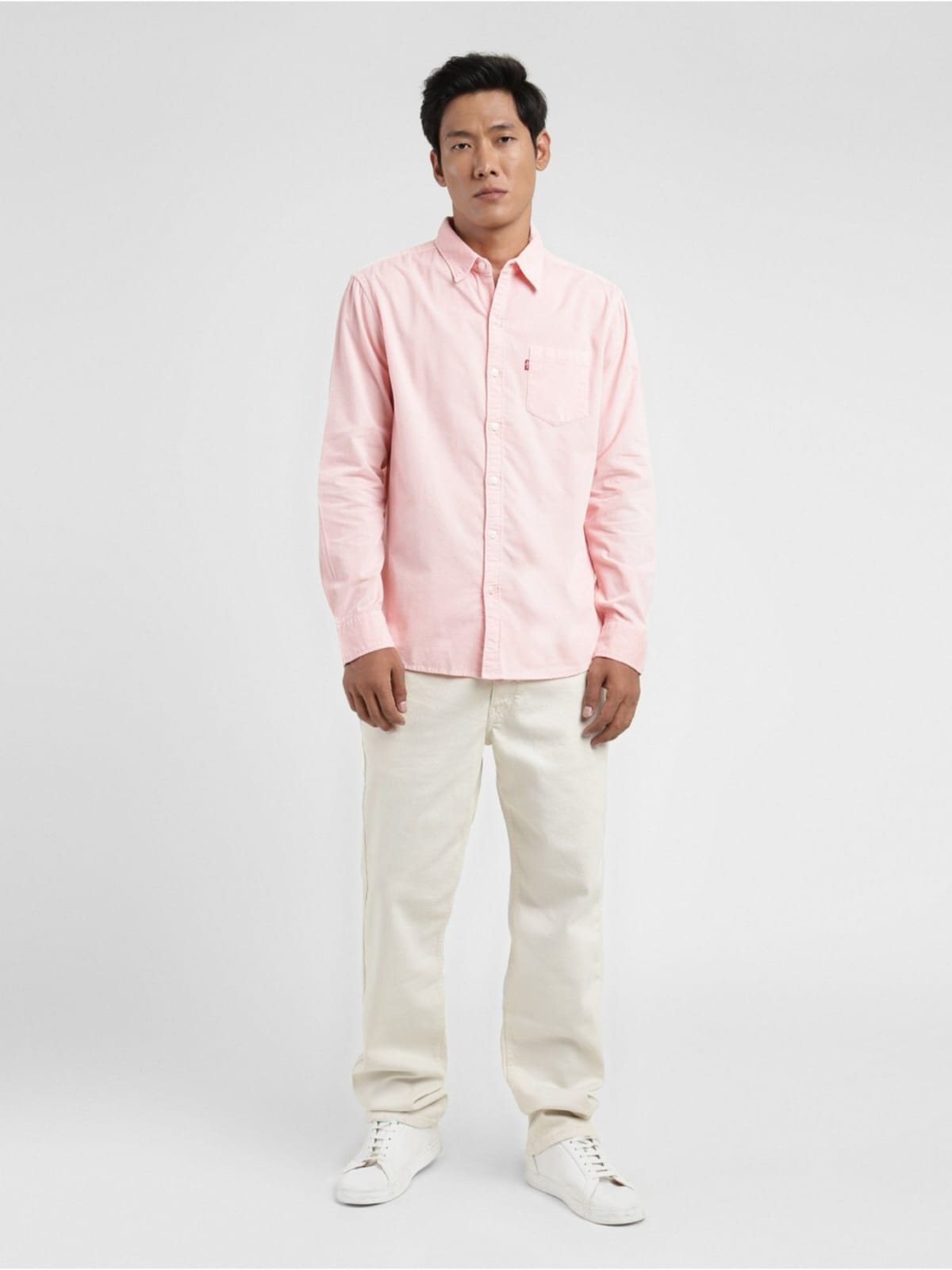 CK Off-White Cotton Men’s Trouser | Premium Slim Fit | Cristal Kart