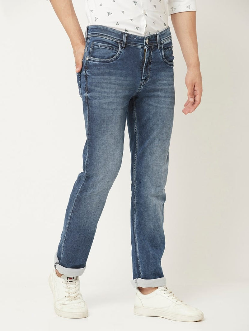 CK Best Dark Grey Men’s Jeans | Slim Fit Stretchable Denim | Cristal Kart