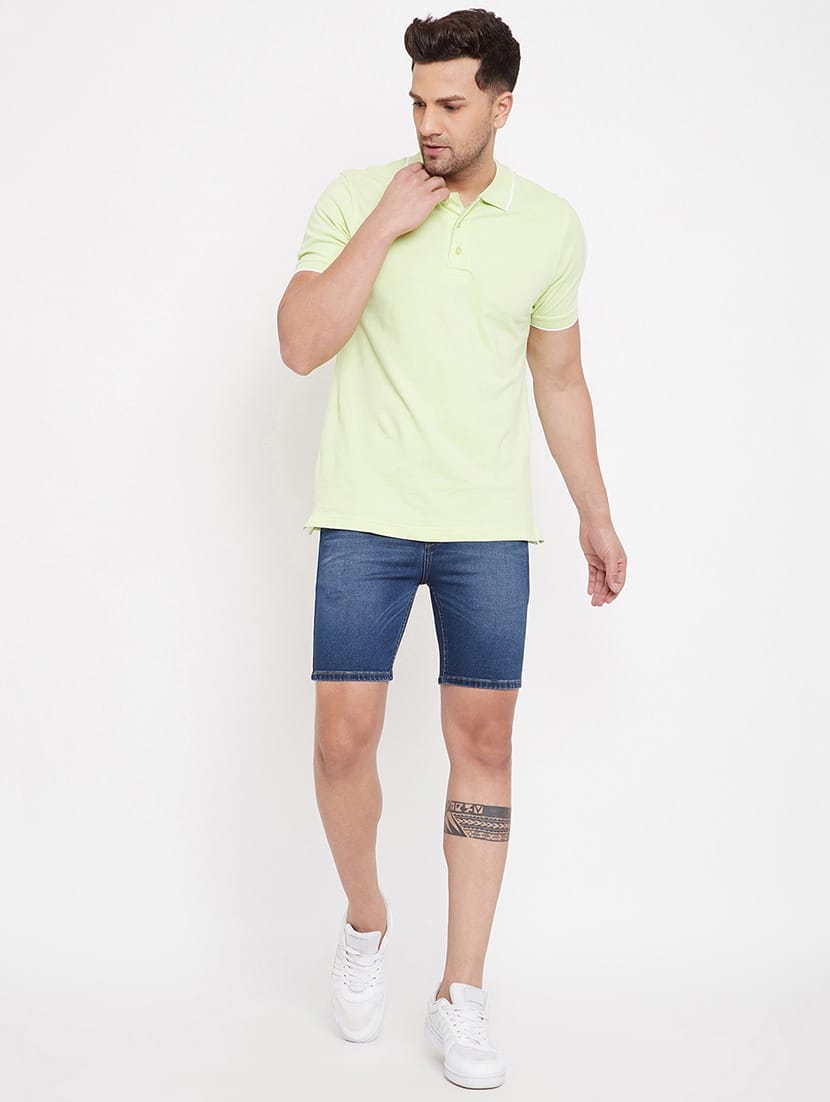 CK Denim Men’s Shorts | Comfortable Daily Wear | Cristal Kart