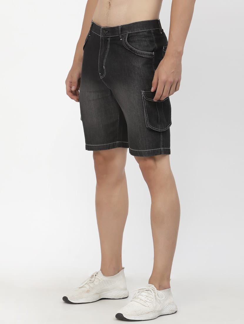 CK Dark Grey Men’s Shorts | Trendy Slim Fit | Cristal Kart