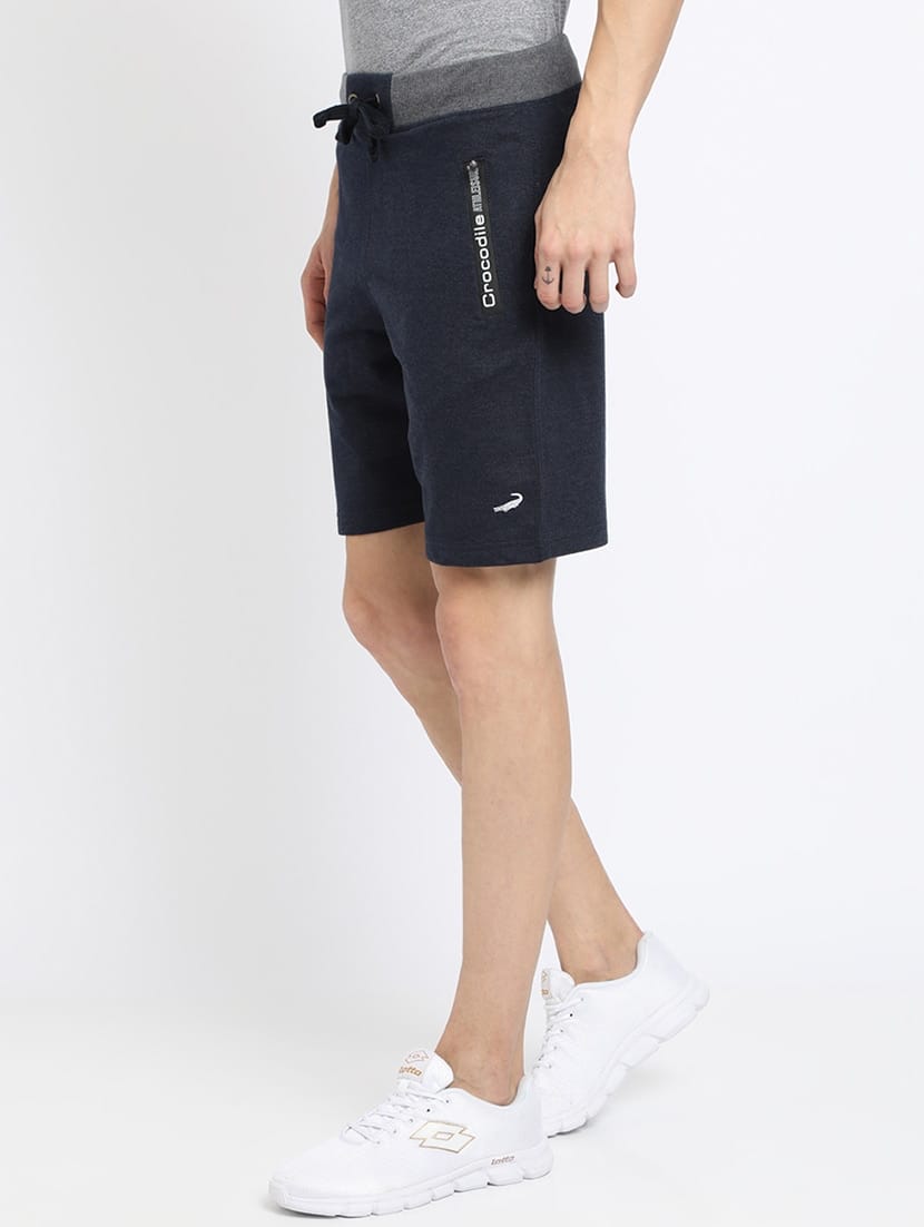 CK Navy Blue Fully Stretchable Men’s Shorts | Premium Cotton Denim
