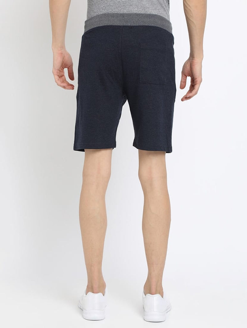 CK Navy Blue Fully Stretchable Men’s Shorts | Premium Cotton Denim