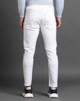 CK Best White Men’s Jeans | Slim Fit Stretchable Denim | Cristal Kart