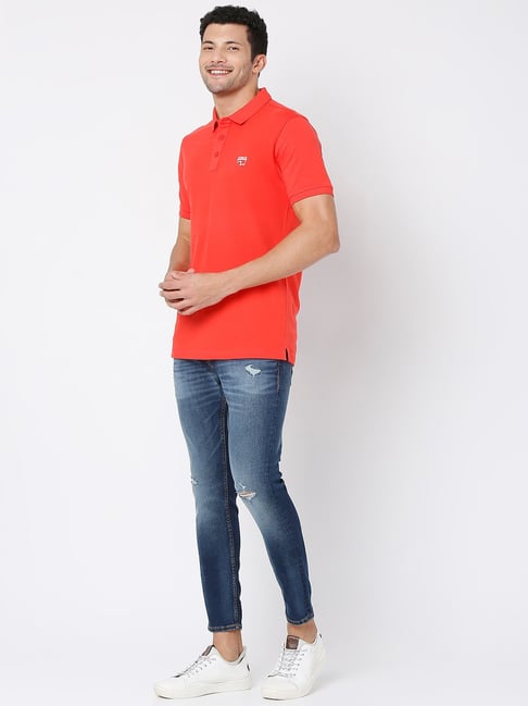 CK Best Blue Color Distressed Men’s Jeans | Stylish Damage Denim | Cristal Kart