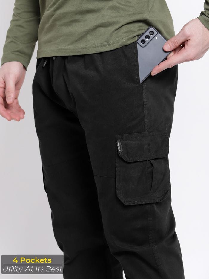 CK Best Cotton Cargo Pants for Men | Slim Fit Daily Wear | Cristal Kart