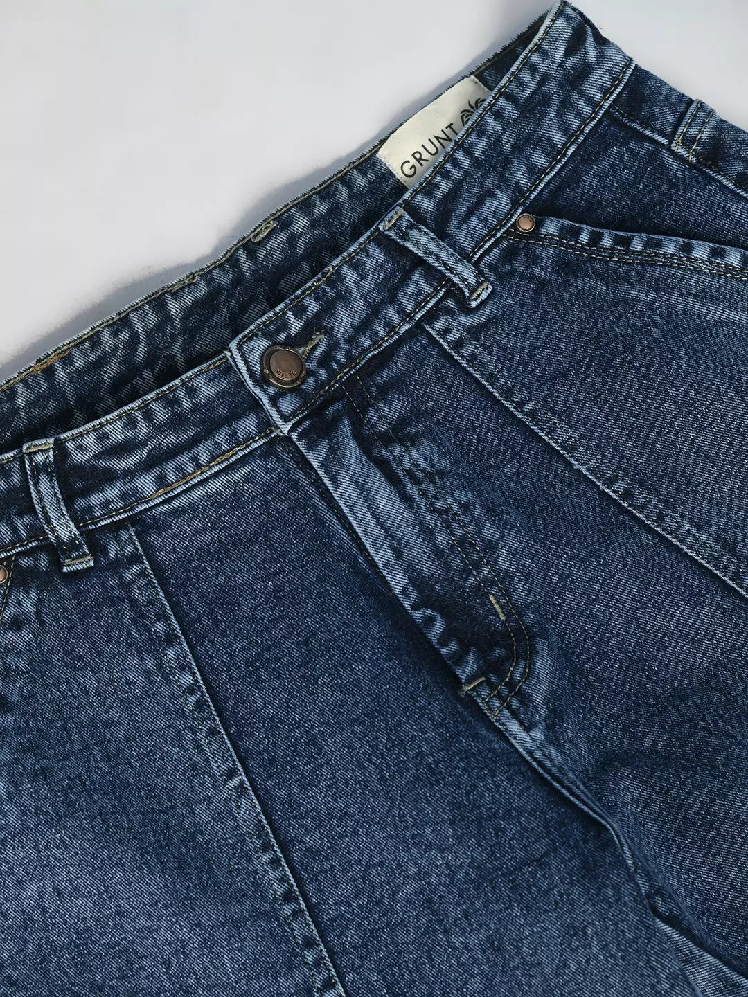 CK Best Blue Denim Cargo Pants for Men | Stylish Stretchable Fit | Cristal Kart